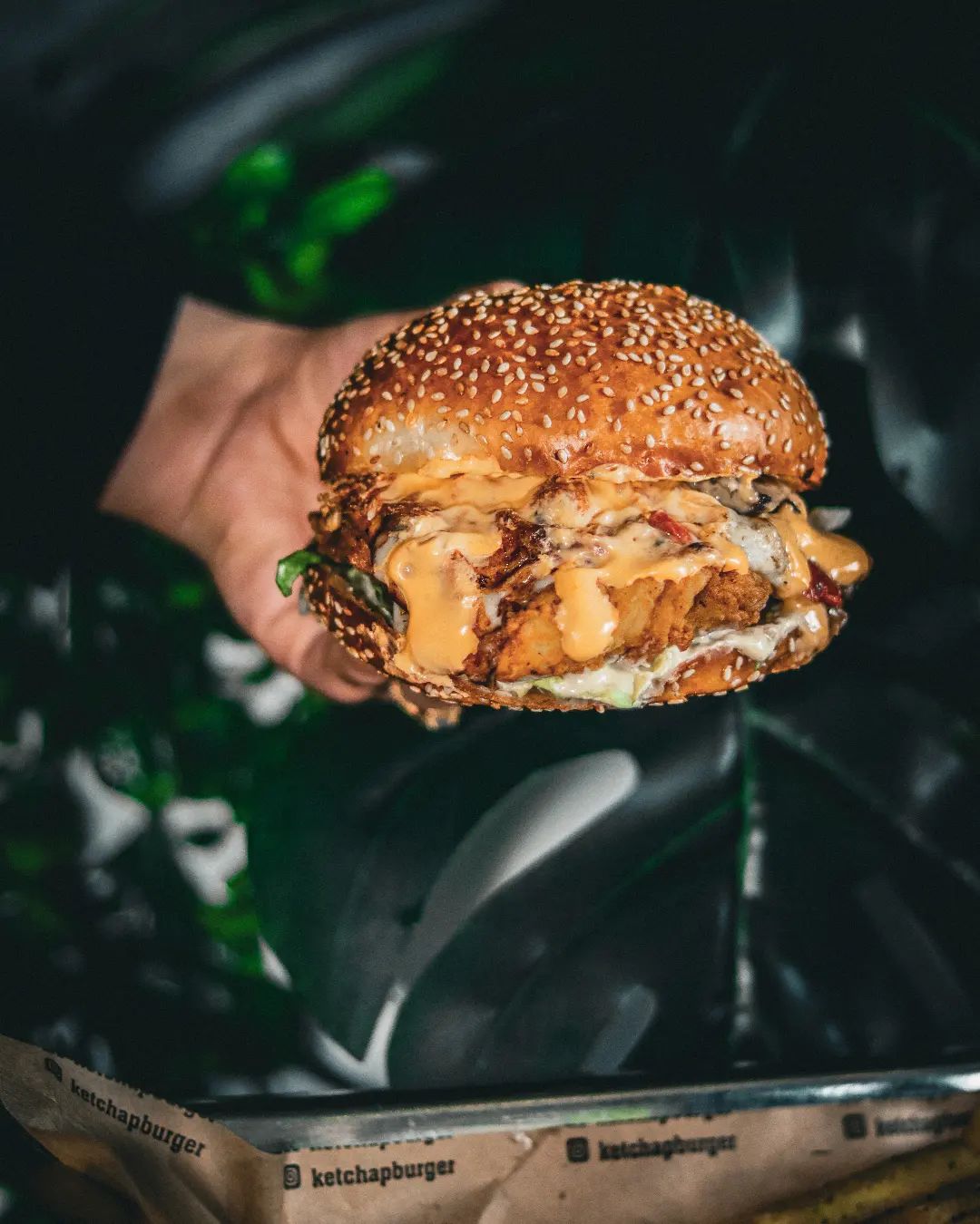 ketchap burger